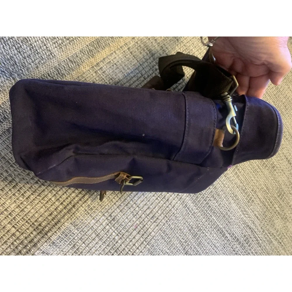 United By Blue Convertible Backpack Daypack Rucksack Leather Straps Canvas Tote